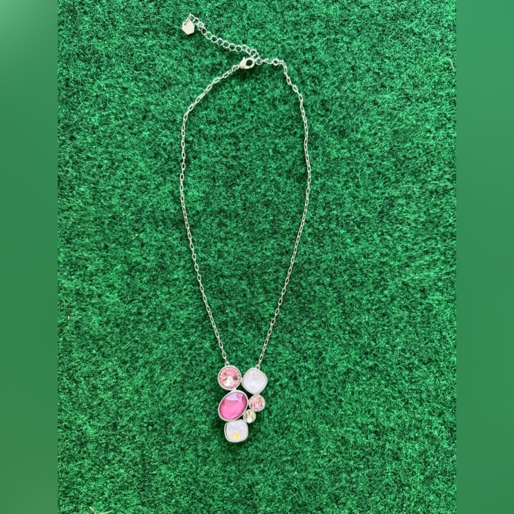 Touchdown Crystal by Swarovski, bouquet pendant necklace, NIB